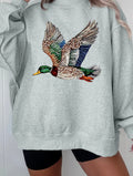 Mallard in Motion Mock Neck
