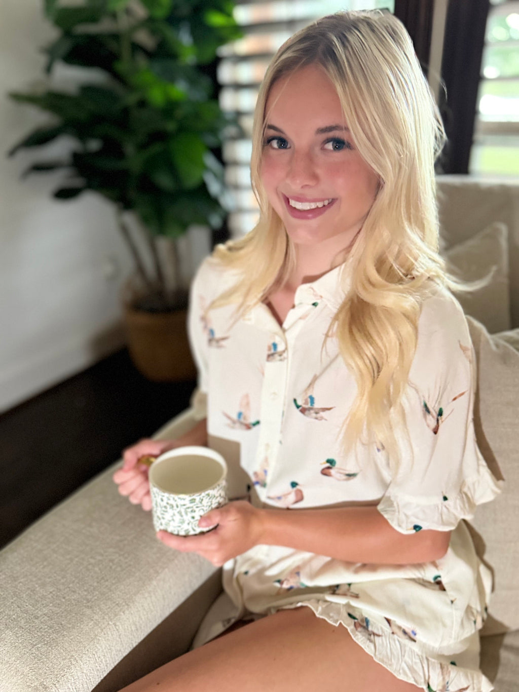 Morning Mallard PJ Set