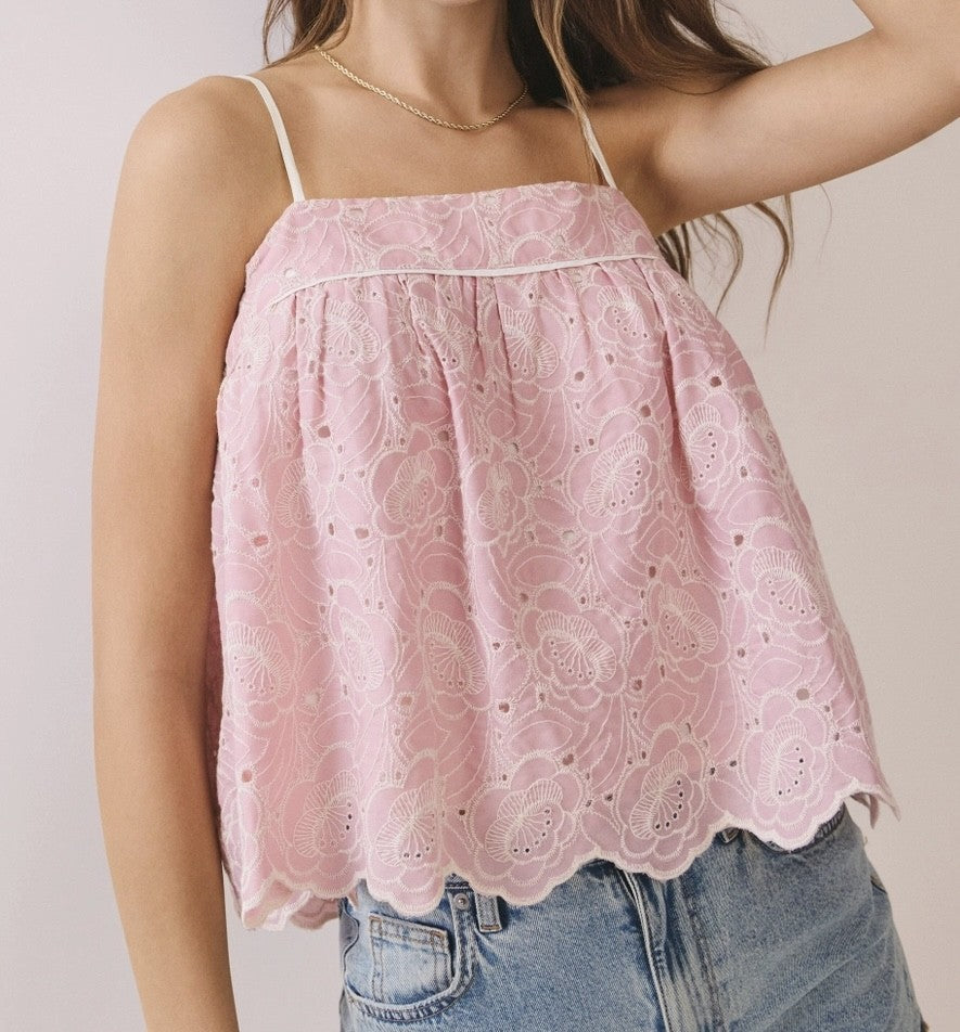 Petal Tide Lace Top