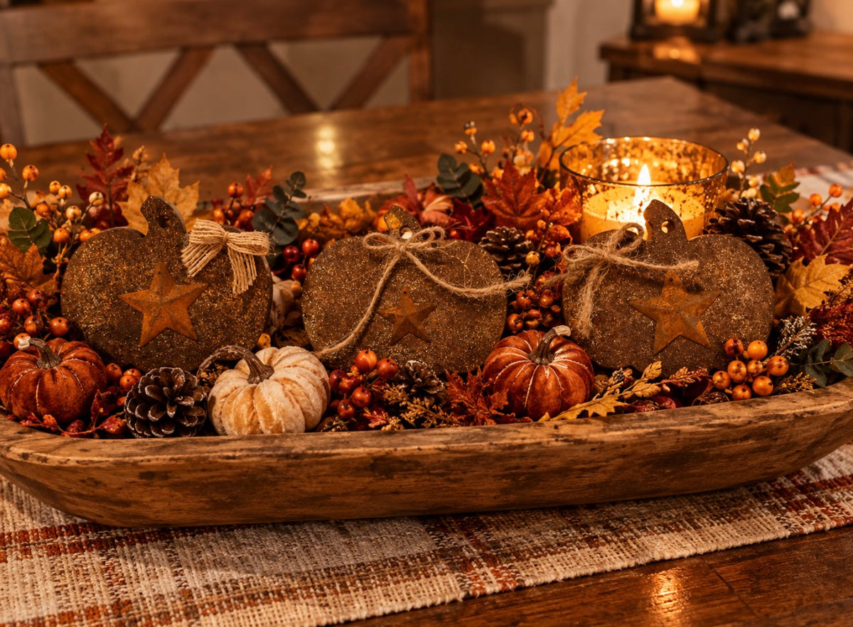 Rustic Harvest Pumpkins