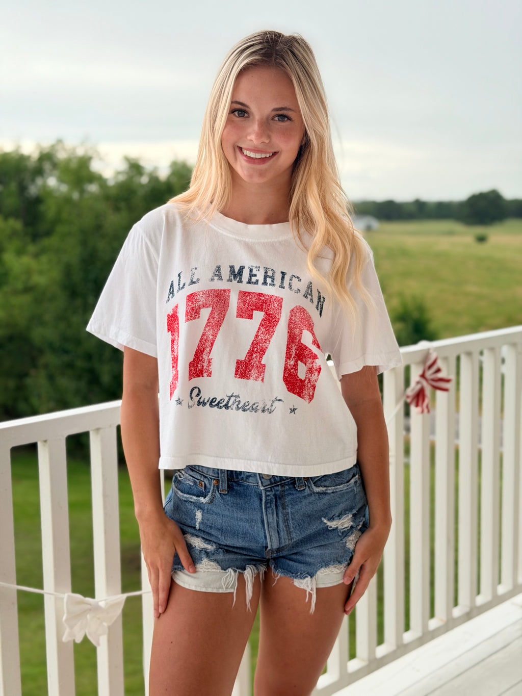 1776 American Sweetheart Top