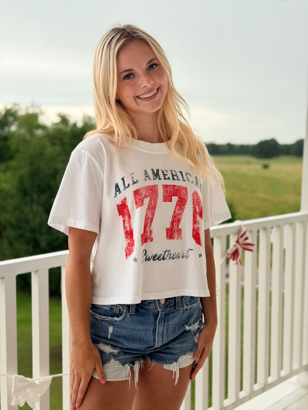 1776 American Sweetheart Top